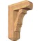Ekena Millwork Balboa Craftsman Smooth Bracket w/ Offset Brace, Western Red Cedar, 7 1/2"W x 20"D x 28"H BKT0806X20X28BOA04SWR - alternate 1